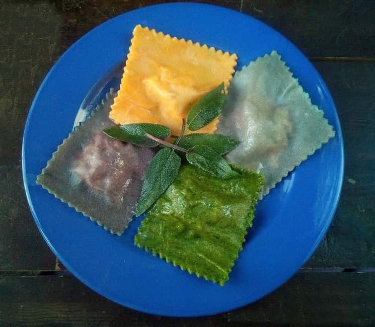 Colorful Tagliatelle and Ravioli Cooking Class near Arezzo - From dough preparation to shaped ravioli