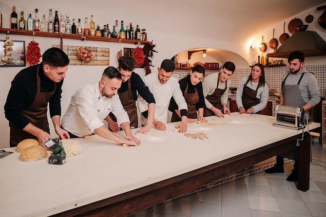 Cooking class Amalfi Coast by Marco and Tano - Making pasta and pizza with Marco and Tano