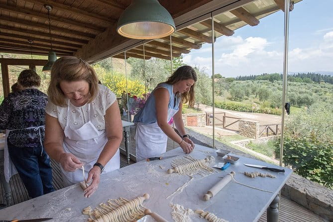 Cooking Class and Lunch at a Tuscan Farmhouse with Local Market Tour from Florence - Booking details worth checking