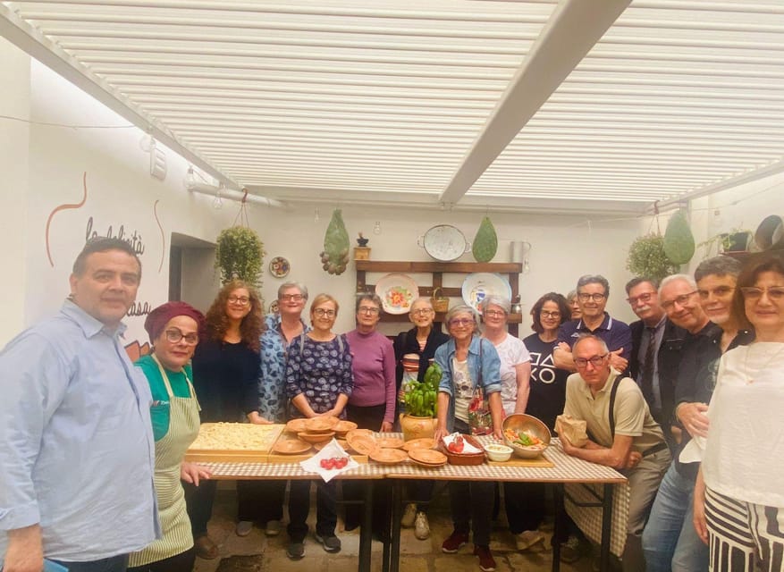 Cooking Class in a Historic Home in the Heart of Brindisi - From farm produce to a full Puglian meal