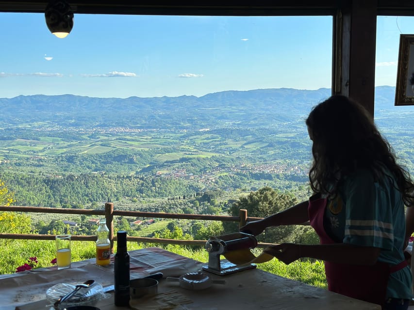 Cooking class in a private medieval village - Lunch, wine, and the value of $141