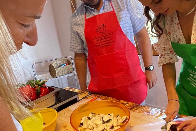 COOKING CLASS in Taormina at Chef Massimo HOUSE!! - Timing, transport, and small practical details
