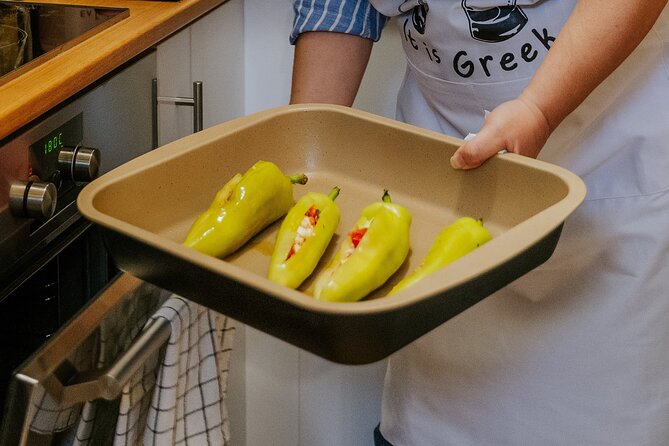 Cooking Class with Aspasia in the Heart of Athens - Kayanas and dakos show two sides of Greek cooking