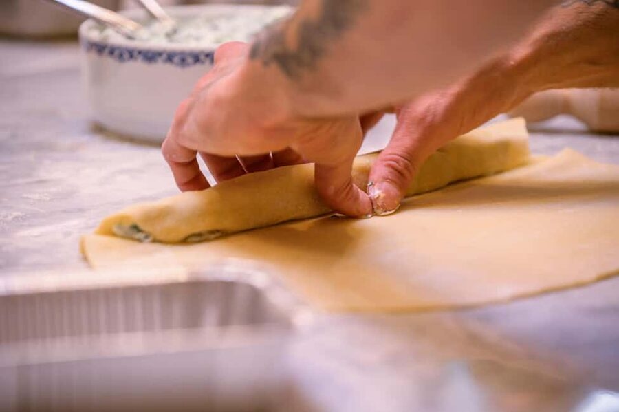 Cooking Class with Carbonara, Pesto Making, Lasagna, Cannoli - Sicilian cannoli to finish