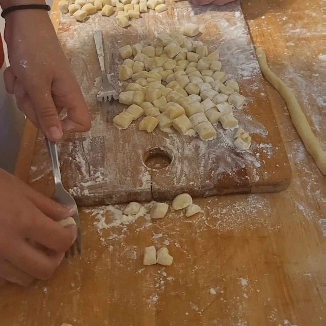 Cooking Class with Chef Alfio - Making gnocchi in Chef Alfio’s Naples home