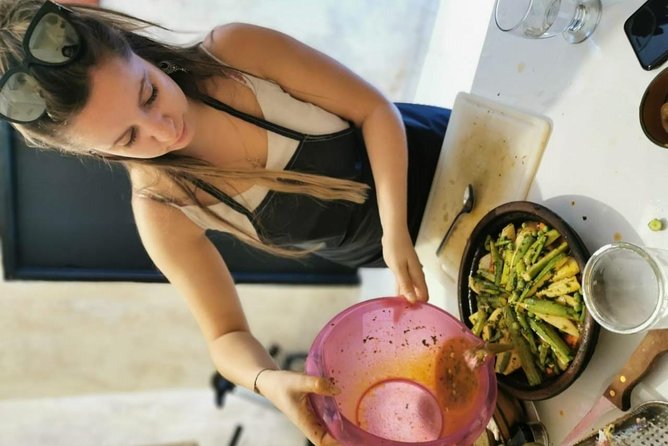 Cooking class with Chef Najla - Learning spices through a shared Moroccan menu