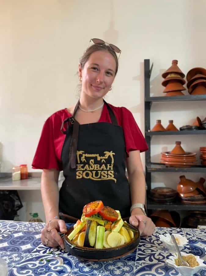 Cooking classes in Agadir, Moroccan Gastronomy on the Menu + Free Transfer - Starting with Moroccan tea at Kasbah Souss