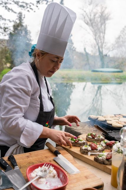 cooking pasta class - The setting and included transportation