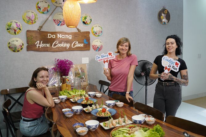 Cooking School from Hoi An/ Da Nang - The four dishes teach different kitchen skills