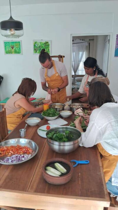 Cooking with Arun & Tamil Family