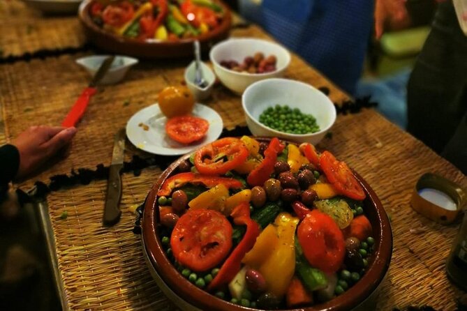 cooking with rabab Tagahzout - A meal with Atlantic views
