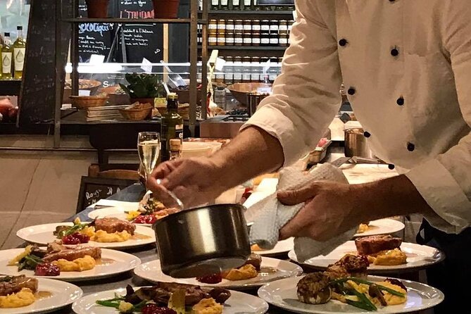Cooking workshop with an exceptional chef in Avignon - Cooking inside the market kitchen
