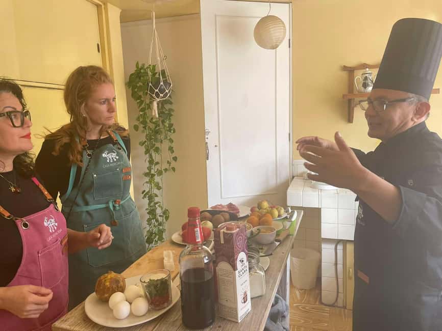 Culinary experience Puebla (cooking class) - Eating what you make in a home dining room