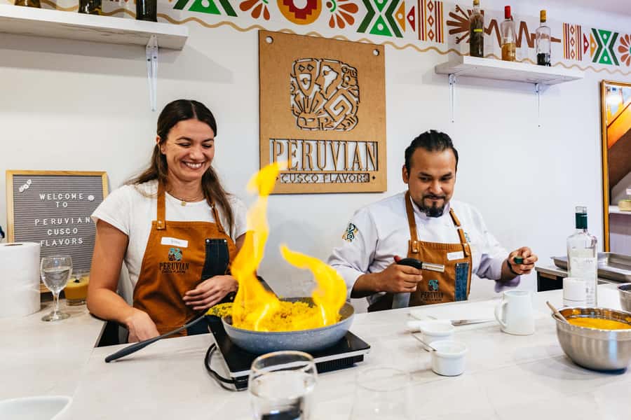 Cusco: Peruvian Cooking Class, Cocktails & Local Market Tour - Cebiche, Causa Limeña, and Quinoa Tamal