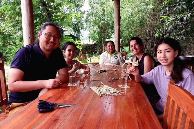 Day-time Bamboo weaving & Cooking Classes join-in - What the $25 price gets you