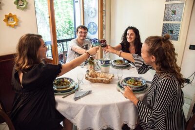 Dining Experience at a local’s Home in Cortona with Show Cooking