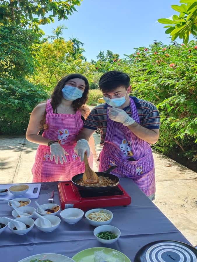 Dinner from cooking class & enjoy local night market - From farm dinner to Phuket night market