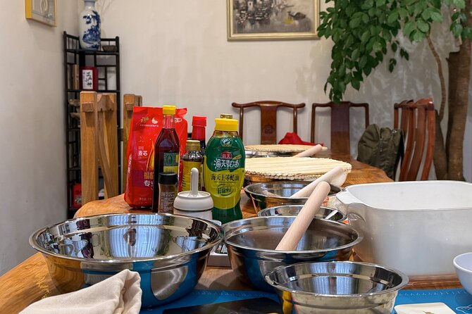 Dumpling Cooking Class and Local Market Tour - Making dumplings from scratch