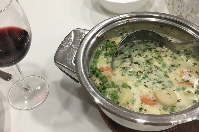 Easy Cooking Class Budapest - with Market Walk (local wine & pálinka included) - Wine, pálinka, and the pace of the class