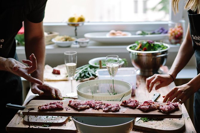 Eat Like a Berliner: Market Tour, Cooking Class and Lunch - A neighborhood walk between stalls and the kitchen