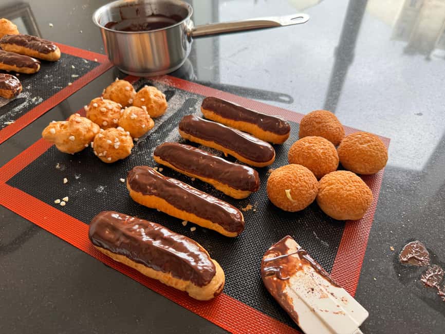 Eclair Baking Class with A Pastry Chef - Key points to know before you book