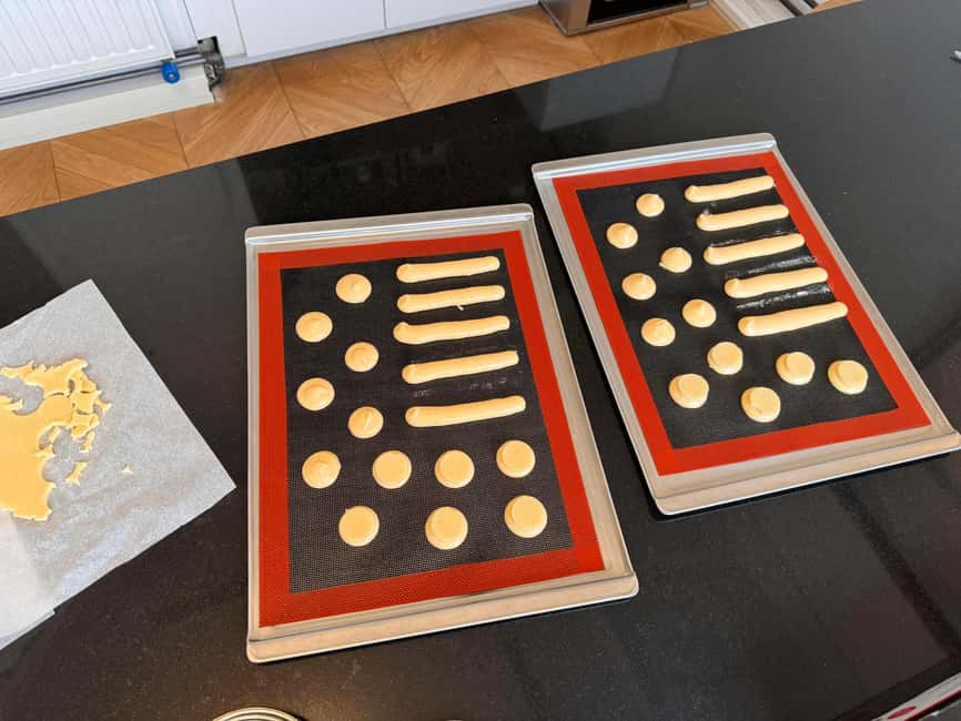Eclair Baking Class with A Pastry Chef - Adding toppings and building a finished pastry