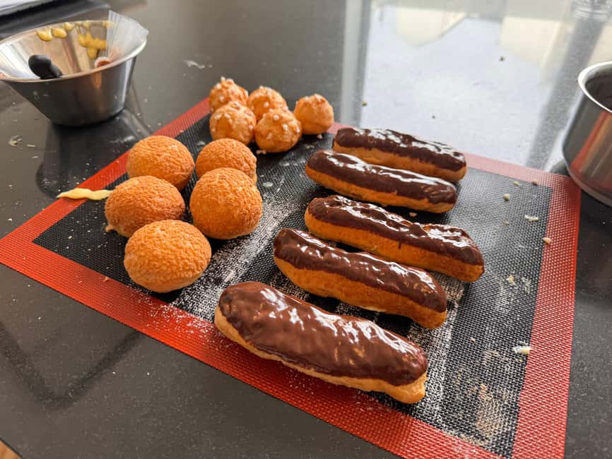 Eclair Baking Class with A Pastry Chef - Taking home your own box of pastries
