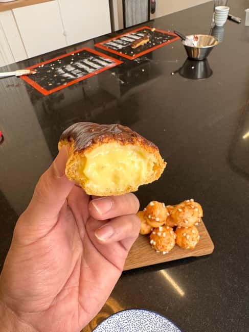 Eclair Baking Class with A Pastry Chef - Why the group size matters