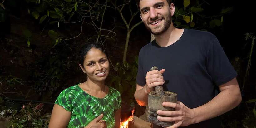 Ella: Sri Lankan Cooking Class with Neranji at Homestay - Cooking Sri Lankan food inside Neranji’s home