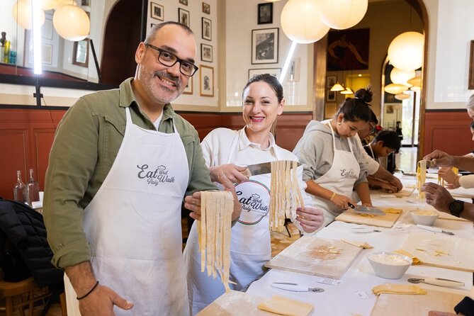 Enjoy Spritz and Pasta Making in Piazza Navona - Turning flour and eggs into pasta