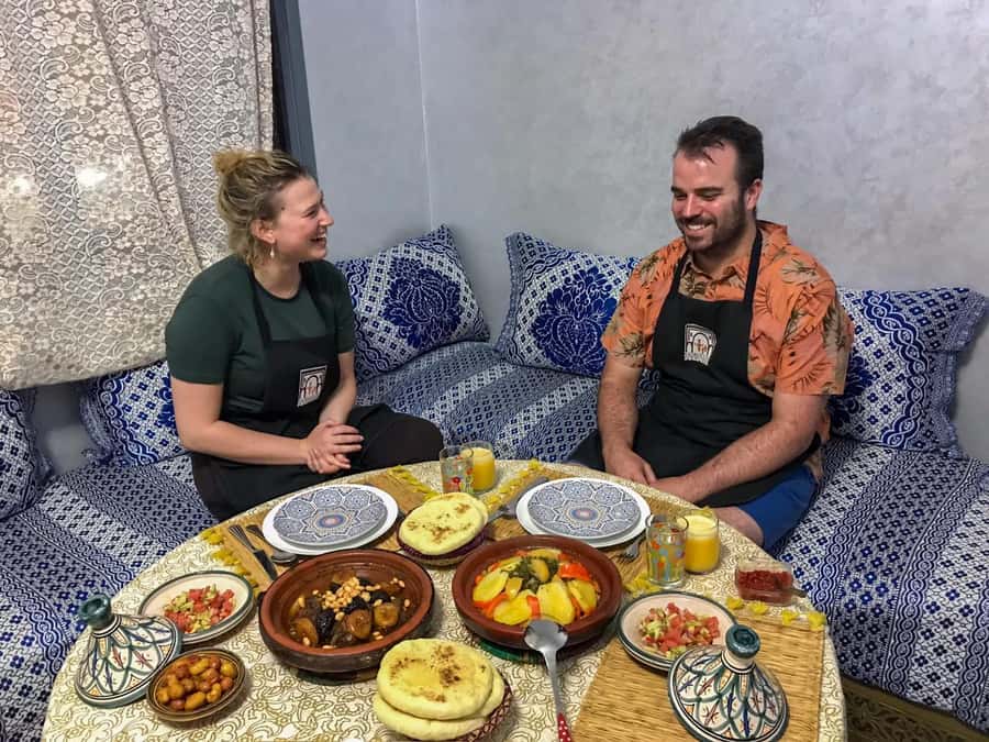 Essaouira: Traditional Family Style Moroccan Cooking Class - The meal is as important as the lesson