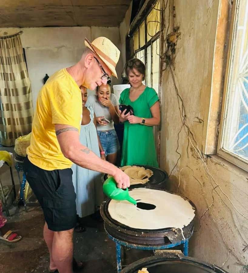 Ethiopian cooking class - What the $68 price includes