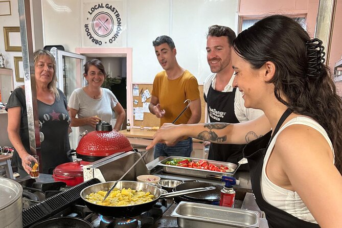 Evening Spanish Tapas Cooking Class with Live Guitar Music - Cooking Alicante tapas in a real working kitchen