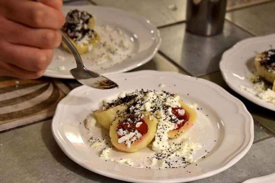 Explore Typical Czech Foods: Tasting, cooking & dining event - The main dish is prepared ahead