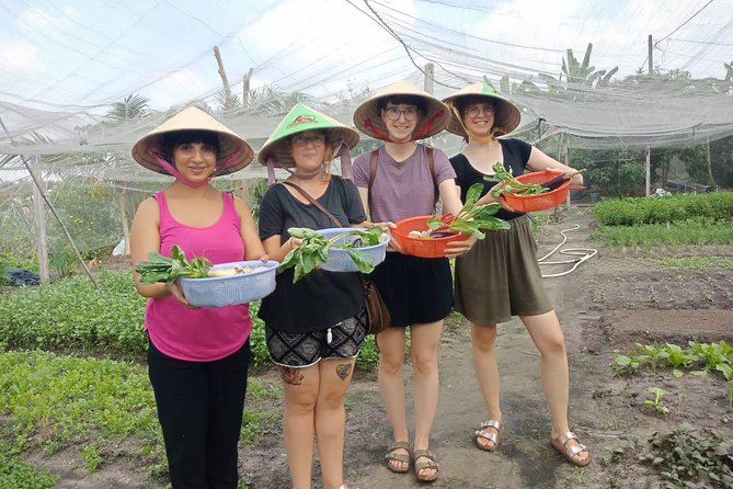 Farm-To-Table Healthy Cooking Class in Ho Chi Minh City - Meeting the animals and plants
