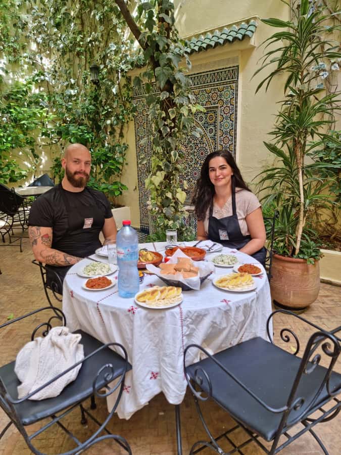 Fes: Authentic Cooking Class and Old Medina Visit - Choosing ingredients instead of receiving a fixed menu