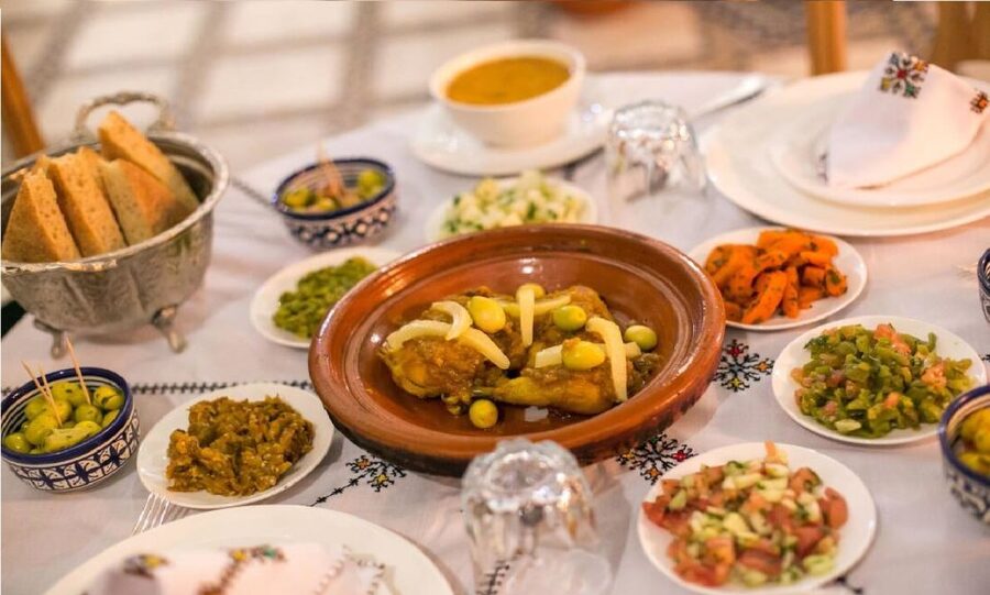 Fes: Private Moroccan Cooking Class - Eating what you prepared