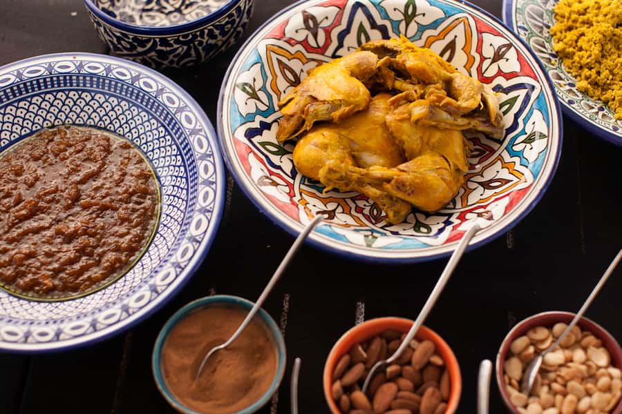 Fez: Group Cooking Workshops with Optional Souk Visit - Eating beneath citrus trees, or watching sunset from the roof