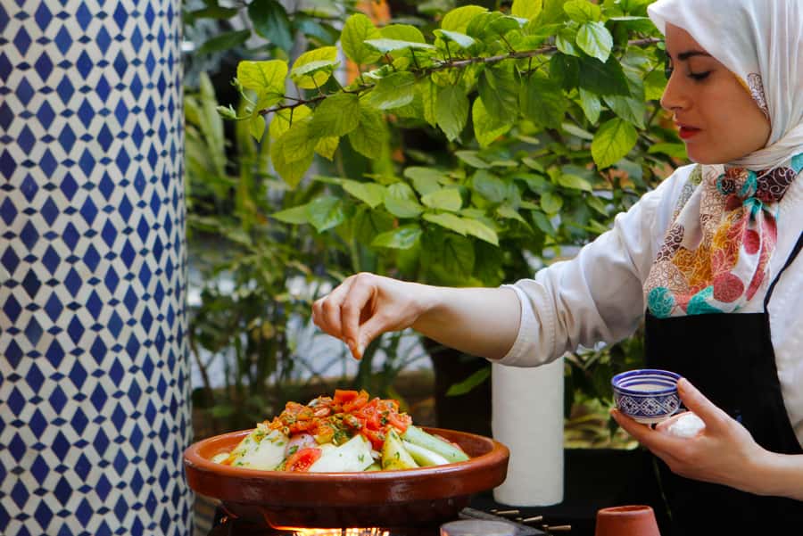 Fez: Group Cooking Workshops with Optional Souk Visit - The recipe sheet is more useful than a souvenir