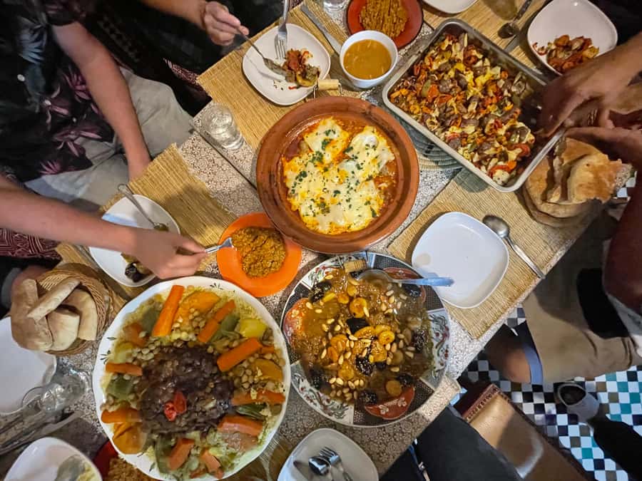 Fez: Souk Tour and Traditional Home Cooking Class - A three-minute walk into the local souk