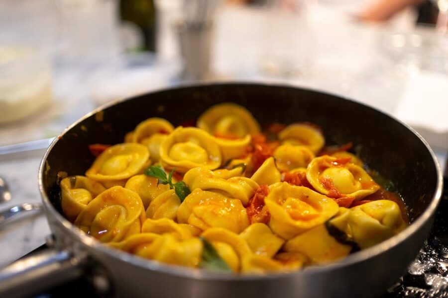 Florence: Cooking Class with Local Food Market Tour - Learning Nonna-style lasagna and sauces