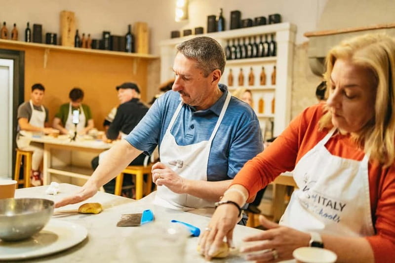 Florence: Premium Pasta and Gelato Cooking Class - What the premium option adds at Central Market