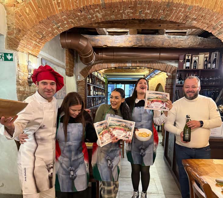 Florence: Premium Pasta Cooking Class with Tiramisu & Wine - How the chefs teach the class