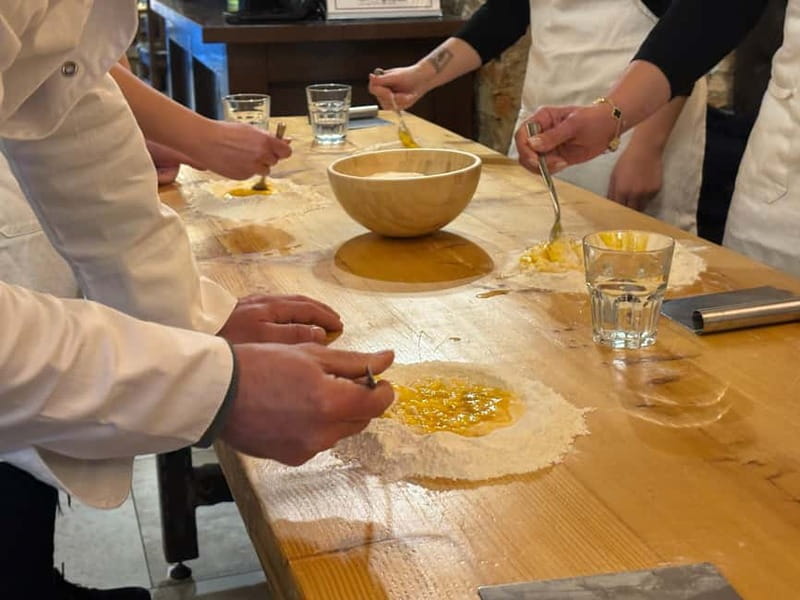 Florence: Premium Pasta Cooking Class with Tiramisu & Wine - What you make from scratch