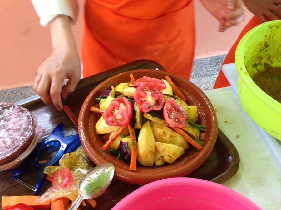From Agadir: Cooking Class, and Lunch in Berber Village - Eating the lunch you helped prepare