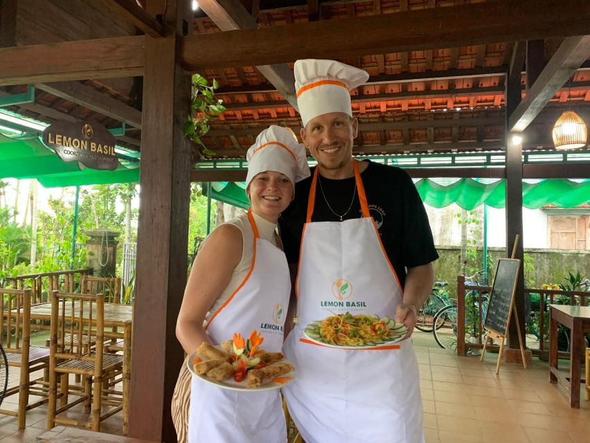 From Hoi An: Cooking Class at Organic Farm - What you eat at the communal table