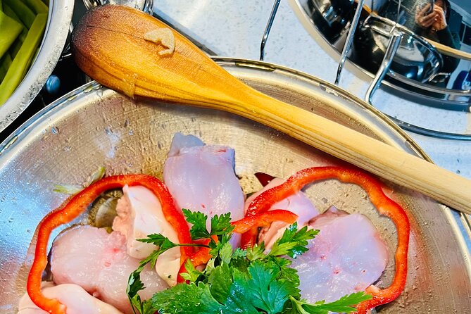 From Market to Table with Paula (Loulé) - Private Cookery Class - Sitting down to a generous Algarvian lunch