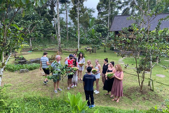 From Ubud: Authentic Bali Farm Cooking School & Organic Farm - From Ubud’s parking lot to Taro Village