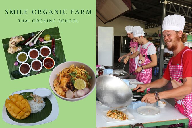 Full Day Thai Cooking at Farm (Chiang Mai) - Choosing your dishes at Smile Organic Farm