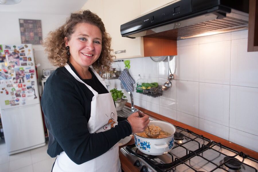 Genoa: Market and Cooking Class at a Local's home - Cooking three recipes in a private home